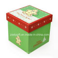 Cajas clásicas de regalo de papel de impresión de Navidad / cajas de papel de embalaje de Apple